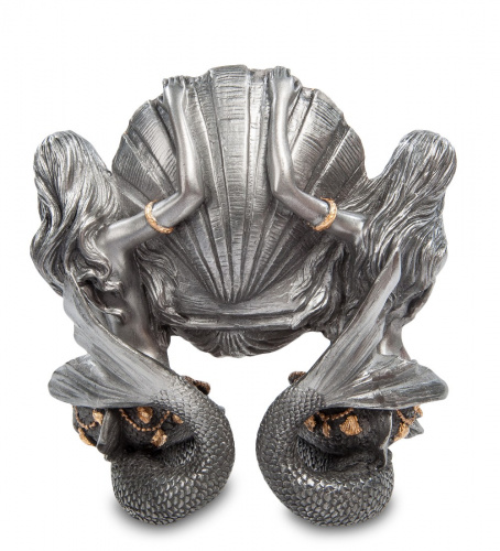 Ваза Veronese Ракушка с русалками WS-40 на VALLES.TOP