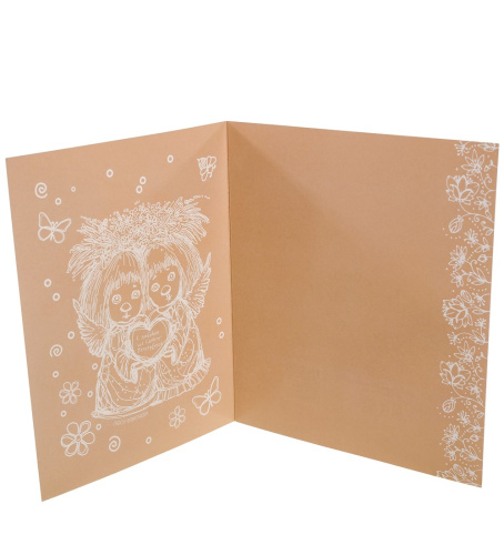 ANG-277 Открытка "Лучшие друзья" 15х17 на VALLES.TOP