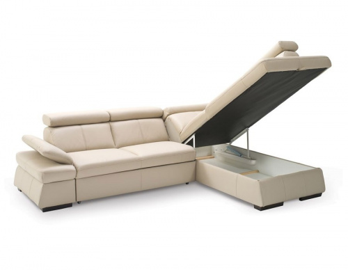 Диван Gala Collezione Malpensa угловой в натуральной коже на VALLES.TOP