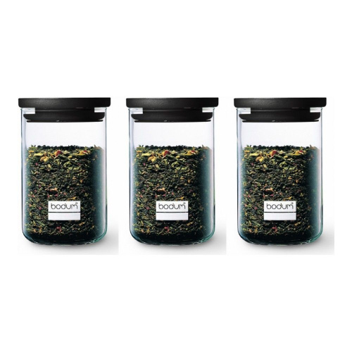 Набор банок Bodum Yohki для хранения 3 шт, 0,6 л на VALLES.TOP