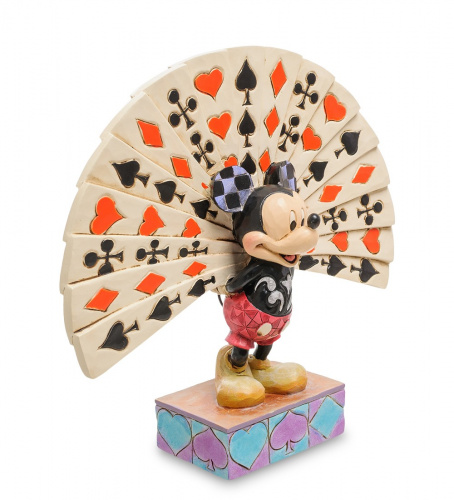 Фигурка Disney Traditions Микки Маус картежник (Все козыри на руках) на VALLES.TOP