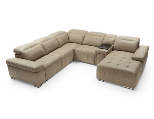 Диван Gala Collezione Domo угловой, модульный в коже на VALLES.TOP