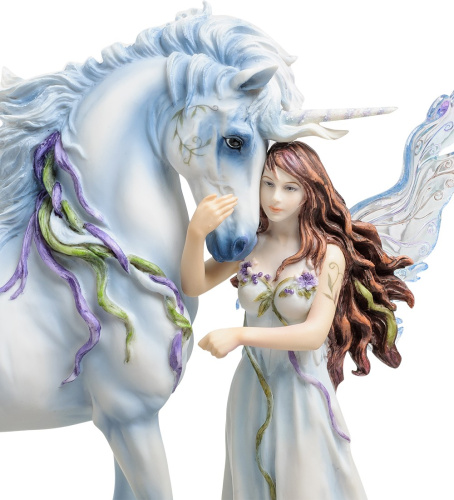 Статуэтка Veronese Ангел и единорог WS-249 на VALLES.TOP