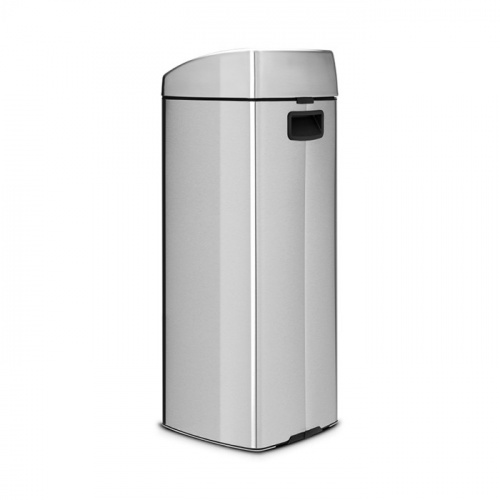 Бак Brabantia Touch Bin New мусорный, прямоугольный, стальной матовый, FPP, 25 л на VALLES.TOP