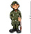 Фигурка The Comical World of Stratford Солдат RV-181 большая на VALLES.TOP