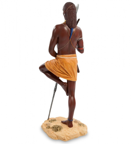Статуэтка Veronese Воин племени Масаи WS-731 на VALLES.TOP