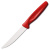 Нож Wüsthof Sharp Fresh Colourful для стейка, красная рукоятка, 10 см на VALLES.TOP
