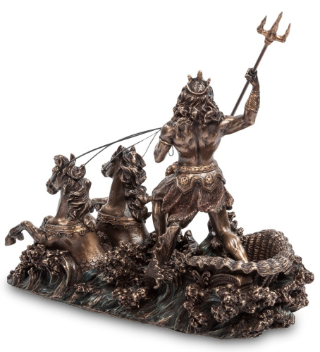 Статуэтка Veronese WS-648/ 1 "Посейдон - Бог морей" на VALLES.TOP