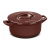 Кастрюля с керамической крышкой Ceraflame Duo+, 1.9л, цвет шоколад на VALLES.TOP