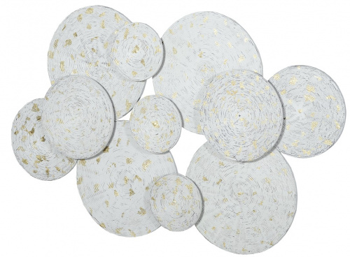 Панно Mart Gallery Белые круги на VALLES.TOP