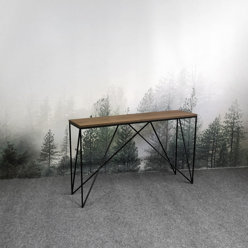 Консоль Intelligent Design Monaco black американский орех на VALLES.TOP