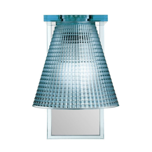 Бра Kartell Light-Air голубое, рифленое на VALLES.TOP