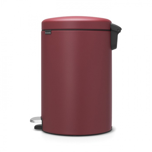Бак Brabantia newicon мусорный, минерально-бордовый, 20 л на VALLES.TOP