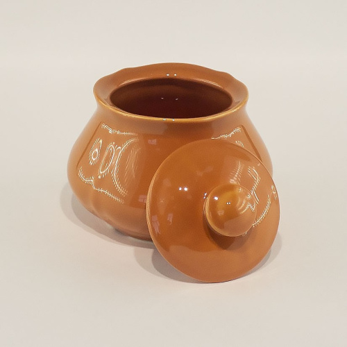 Сахарница Value Ceramic терракотовая 450 мл на VALLES.TOP