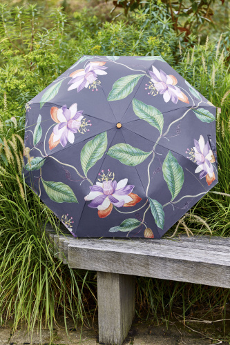 Зонт Burgon & Ball Passiflora складной, механический на VALLES.TOP