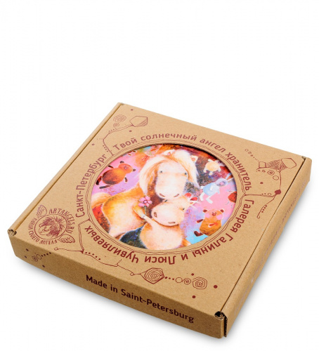 ANG- 35 Магнит "Свободная душа" 10х10 на VALLES.TOP