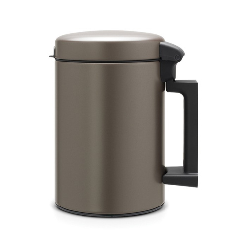 Бак Brabantia newicon мусорный, настенный, платиновый, 3 л на VALLES.TOP