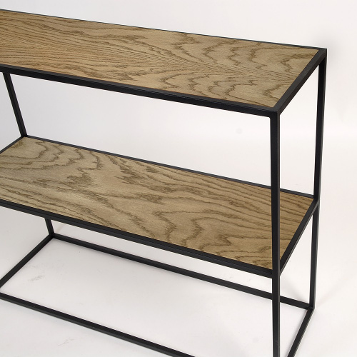 Консоль Intelligent Design Rash black темный дуб на VALLES.TOP