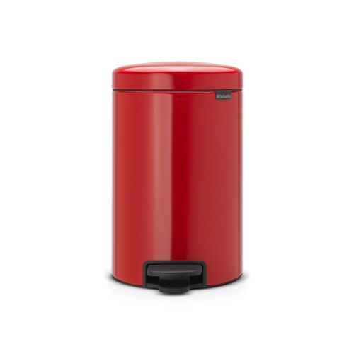 Бак Brabantia newicon мусорный, пламенно-красный, 12 л на VALLES.TOP