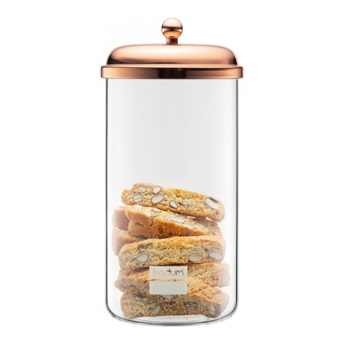 Банка Bodum Classic для хранения медная, 1 л на VALLES.TOP