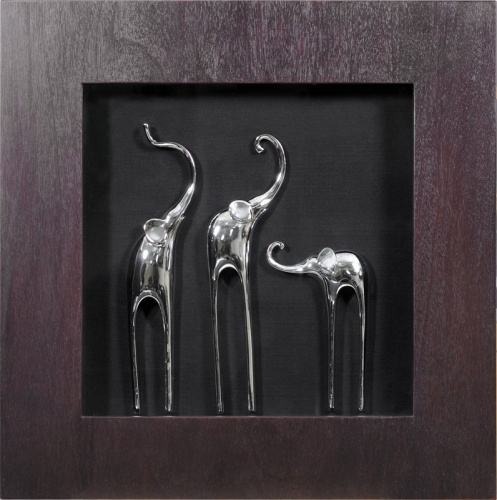 Панно Mart Gallery Три слона 2 венге на VALLES.TOP