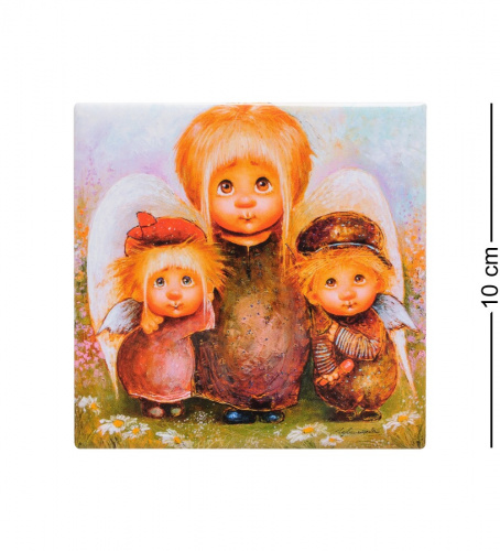 ANG- 29 Магнит "Самая лучшая мама" 10х10 на VALLES.TOP