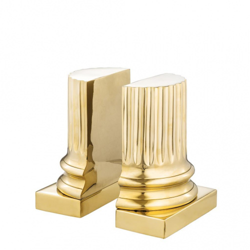 Набор Eichholtz Pillar держателей для книг латунных, 2 шт. на VALLES.TOP