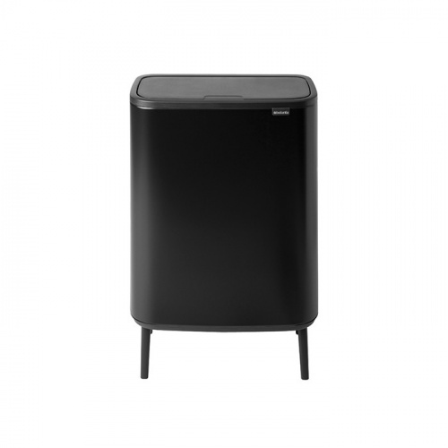 Бак Brabantia Touch Bin Bo Hi мусорный, черный матовый, 2х30 л на VALLES.TOP