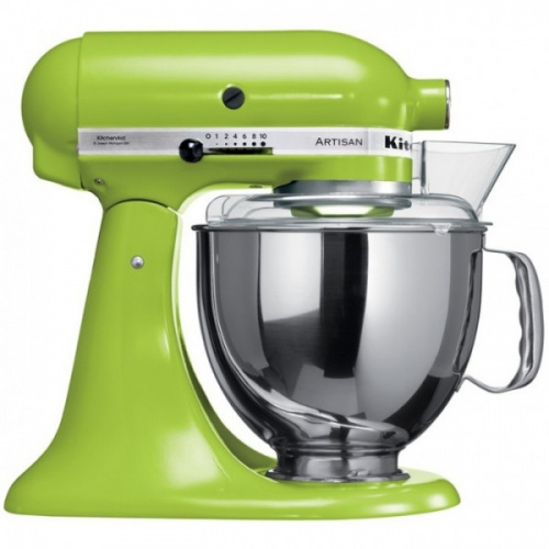 Миксер KitchenAid Artisan с откидным блоком, настольный, зеленое яблоко на VALLES.TOP