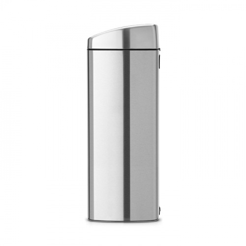 Бак Brabantia Touch Bin New мусорный, прямоугольный, стальной матовый, FPP, 25 л на VALLES.TOP