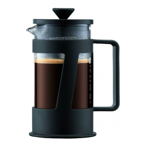Френч-пресс BODUM Crema черный, 0,35 л на VALLES.TOP