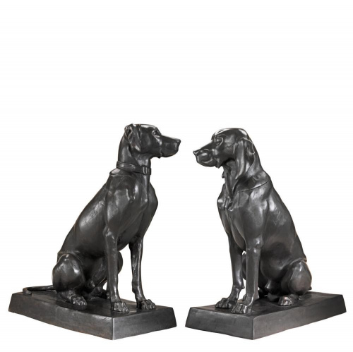 Набор Eichholtz Dogs Pointer & Hound статуэток, 2 шт. на VALLES.TOP