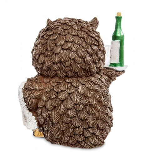 Фигурка-сова The Comical World of Stratford Официант RV-448 на VALLES.TOP