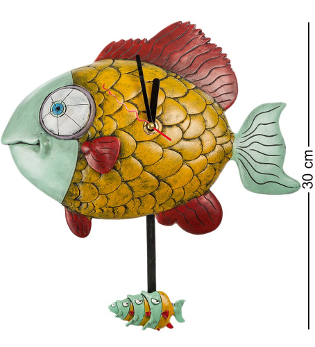 Часы The Comical World of Stratford Рыбный день RV-248 на VALLES.TOP