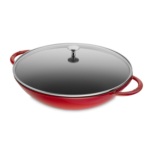 Вок STAUB с крышкой, диаметр 37 см на VALLES.TOP