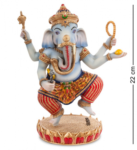 Статуэтка Veronese Ганеш - бог мудрости и благополучия WS-727 на VALLES.TOP