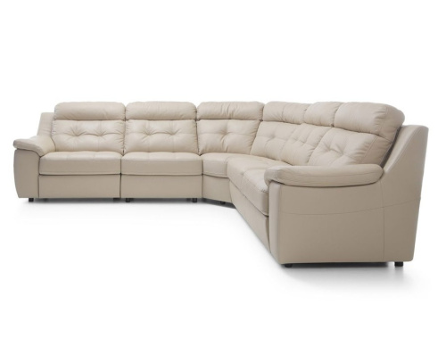 Диван Gala Collezione Toledo угловой в коже на VALLES.TOP