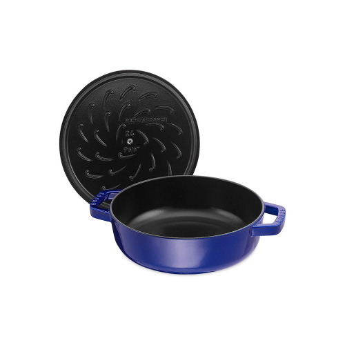 Сотейник STAUB с крышкой, диаметр 28 см на VALLES.TOP