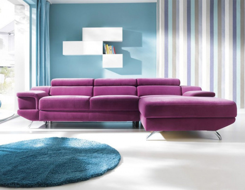 Диван Gala Collezione Coletto угловой в ткани на VALLES.TOP