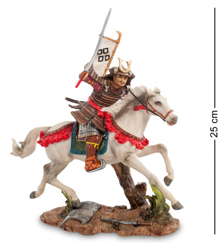 Статуэтка Veronese Самурай на коне WS-739 на VALLES.TOP