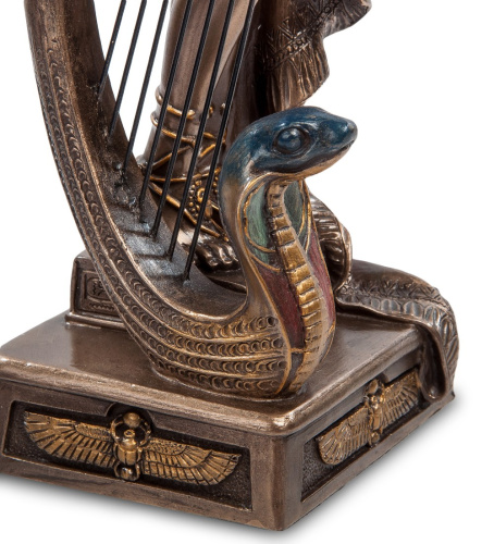 Статуэтка Veronese Клеопатра с лирой WS-447 на VALLES.TOP