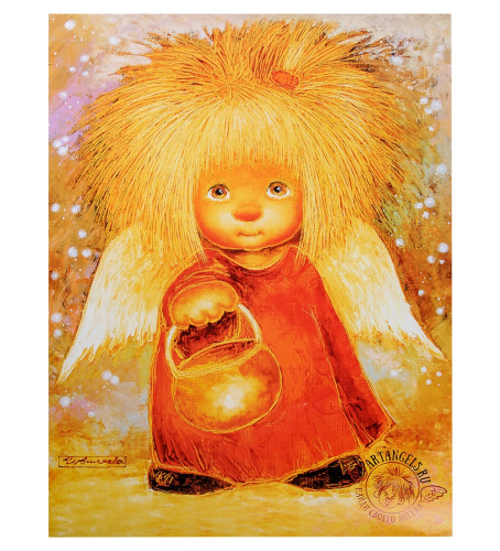 ANG-300 Мастер-класс по живописи "Нарисуй своего ангела" на VALLES.TOP