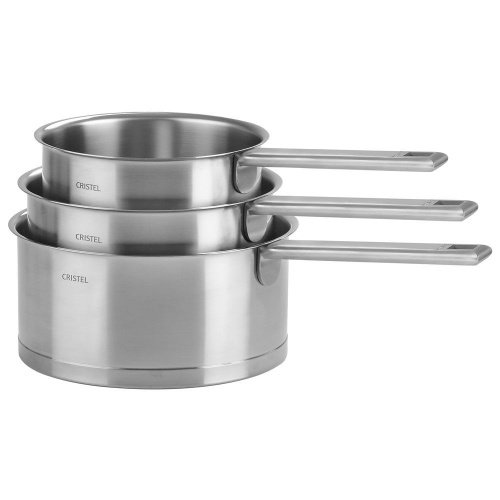 Ковш CRISTEL Strate fixed handle с ручкой, диаметр 14 см, 1 л на VALLES.TOP