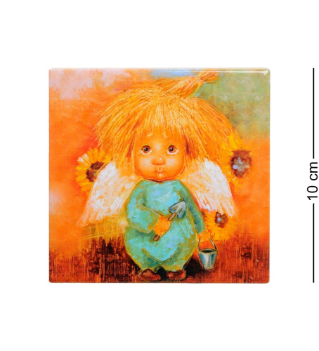 ANG- 26 Магнит "Нашел счастье" 10х10 на VALLES.TOP