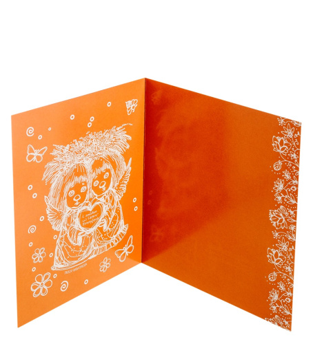 ANG-125 Открытка "Ангел хранитель жизни" 15х17 на VALLES.TOP