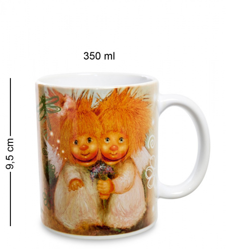 Кружка Artangels Влюбленные, 350 мл на VALLES.TOP