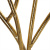 Экран Uttermost Gold Branches каминный на VALLES.TOP