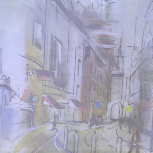 Ткань Galleria Arben DG ART CITY 01 на VALLES.TOP