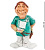 Фигурка The Comical World of Stratford Врач-стоматолог RV-177 большая на VALLES.TOP