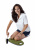 Подложка Burgon & Ball Moss под колени на VALLES.TOP